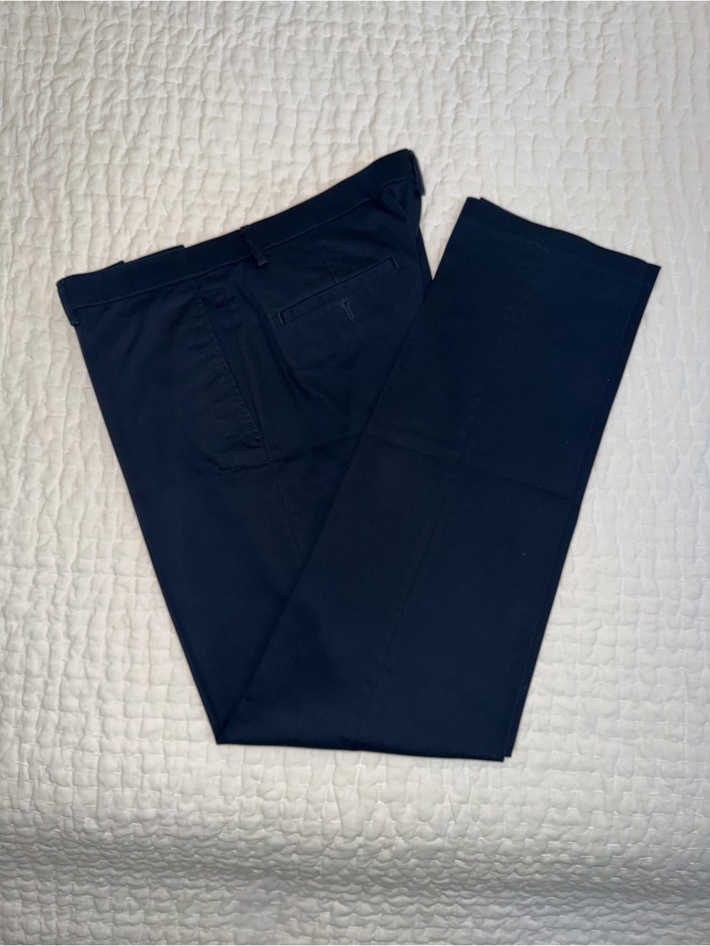 Haggar Men's Navy Chinos